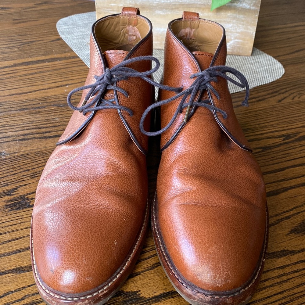 Coach men’s Gavin leather casual boots. Size 12D